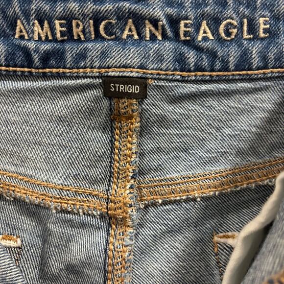 Distressed Blue Denim Women Shorts - Picture 2 of 12